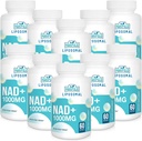 Liposomal NAD+ תוספת 1000 מ"ג | גבוה NAD פונטי | Max Absorption | Pure NAD תוסף | אנרגיה ותיקון דנ"א, הגנה, תפקוד המוח | 600 Softgels