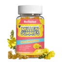 Mullein Gummies 3000MG, סוכר חינם מולליין חניכיים עם Bromelain & Quercetin, מולליין Leaf Extract תוספי מזון עבור Lungs, טבעוני, 60 הרוזן