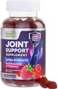 תוסף תמיכה משותף - תוספת חיזוק Glucosamine מסטיק תומך משותף בריאות וגמישות עבור Back, ברכיים, ידיים - תמיכה טבעית ויטמין E Immune - החניכיים הטובות ביותר עבור נשים וגברים - 120 חניכיים