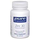 Encapsulations Zinc 30 מ"ג - תוספת לתמיכה במערכת החיסון, צמיחה ופיתוח, ו Wound Healing * - עם Zinc Picolinate 30 מ"ג - 180 קפסולות