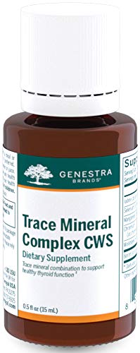 Genestra Brands Trace מינרלים Complex CWS | תומך הפונקציה Thyroid ומסייע להגן מפני מתח Oxidative