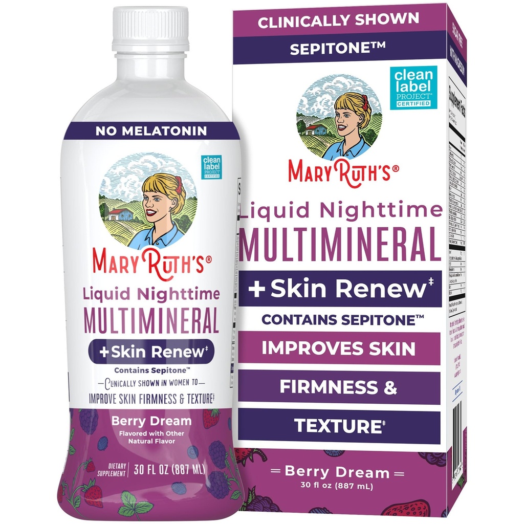 בסביבה הקרובה של MaryRuth's Liquid Multimineral + Skin Renew | Clinically Shown in Women to Lose Fine Wrinkle & Improve Skin Firmness