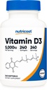 ויטמין D35,000 IU (125mcg), 240 Softgels - non-GMO וגלוטן חינם ויטמין D