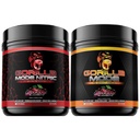 מצב גורילה Pre Workout & Gorilla Mode Nitric שדרג את Stimulant - Best Tasting & Most Pro Stimulant Free Pre-Workout