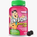 ויטמינים ל-Picky Kids + Iron, Kids Multivitamin Gummies עם ויטמין C, D, E, B6 ו- Iron, חניכיים ויטמין, Grape Flavored, 60 חניכיים