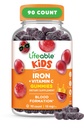 תוספי ברזל לילדים | 10mg | עם ויטמין C | Great Tasting Ironmies for Kids