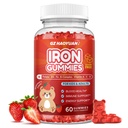 תוספת ברזל חניכיים לילדים, ילדים Multivitamin עם ברזל - Zinc, ויטמין B Complex, A, C, D, B6, B12, Turmeric Extract, Biotin for Blood Builder & Energy Support, Iron Deficiency, 60 ct, טבעוני 60 ct, B6, B12, B12 , Turmeric Extraction for Blood Builder & Energy Support, Iron Deficiency, Iron Deficiency, 60 cticiency, טבעוני 60 ct, 60 ct.