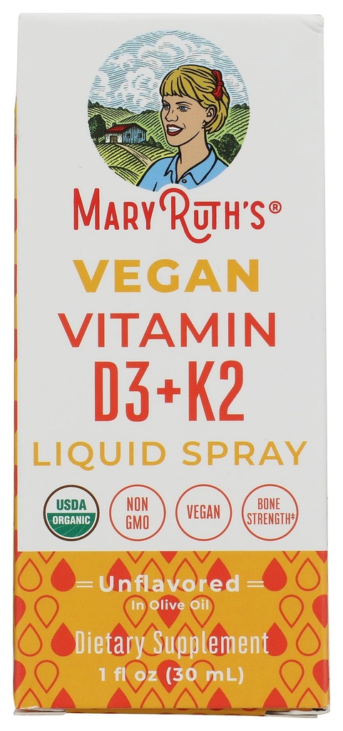 ויטמין D3 Plus K2 Spray, 1 FZ