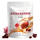 Astaxanthin 12 מ"ג, 150 Softgels - 5 חודש אספקה, תוספי Astaxanthin שמקורם Microalgae טרי, non-GMO, Gluten Free, Easy to Swallow