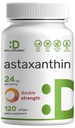 המונחים: 24mg Per Serve (12mg Per Cap), 120 Softgels - Double Power Microalgae - תוספי Antioxidant עבור עור, עיניים, מפרקים ותמיכה החיסון - non-GMO