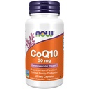 עכשיו תוספים, CoQ10 30 מ"ג, פרמצבטיקה, טופס All-Trans המיוצר על ידי פרמנטציה, 60 קפסולות Veg