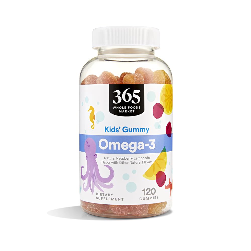 365 על ידי Whole Foods Market, אומגה 3 ילדים של חניכיים, לימונדה טבעית