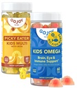 ילדים אומגה 3 DHA & Multivitamin Gummies עם ברזל - תמיכה לגדל ילדים