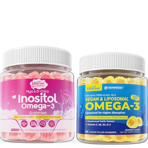 אומגה 3 טבעונית, Inositol + אומגה 3 חניכיים, 2 Pack