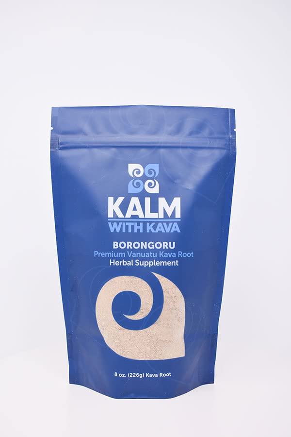 KALM עם Kava Borongoru מסורתי גרינטון (8 oz).