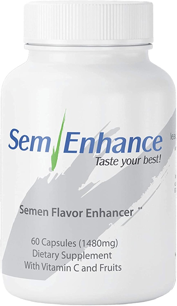Semenhance - Make Your Semen Tasteפרי Men's Formula with Pineapple & ויטמין C - תוספת מבוססת פירות לגברים - 60 קפסולות