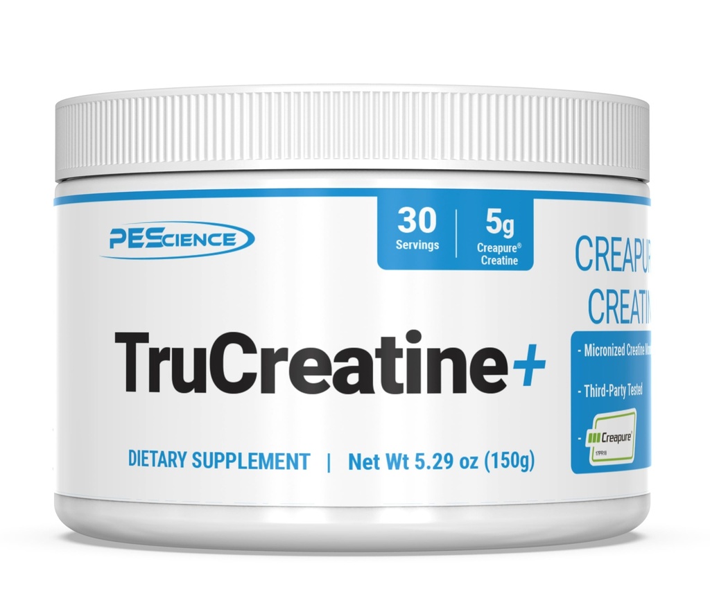 PEScience TruCreatine+ Creatine Monohydrate אבקת פלוס Epicatechin, Micronized Creapure Creatine עבור נשים וגברים, תומך צמיחה שרירים, כוח ושיקום, קוגניציה, 30 משרתים, Unflavored Creatored Creatine עבור נשים וגברים, תומך צמיחה שרירים, כוח ושיקום, קוגניציה, 30 משרתים, Unflavored Unflavored Unflavored