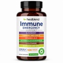 מרפא 10 ב 1 Immune תמיכה תוספת Booster עם Elderberry, Zinc, Echinacea, Turmeric, Lactobacillus Acidophilus, עבור מבוגרים [120 קפסולות]