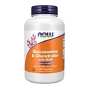 עכשיו תוספי מזון, Glucosamine & Chondroitin עם MSM, בריאות משותפת, ניידות ונוחות *, 180 קפסולות Veg