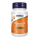 תוספי מזון עכשיו, Probiotic-10TM, 50 מיליארד, עם 10 Probiotic Strains, Strain מאומת, 50 Veg כמוסות