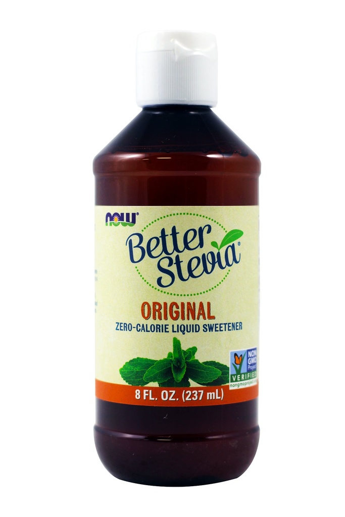 Now Foods BetterStevia Original Liquid Extract - 8 fl. 3 Pack