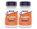 עכשיו תוספי מזון - CoQ10 (Coenzyme Q10) 200 מ"ג, תומך Cardiovascular Health *, כשר, טבעוני 90 קפסולות צמחוניות (Pack of 2)
