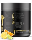RAW Thuper Pump Stim Free Pre Workout אבקת - High-Dosage Caffeine-Free Pre Workout for Max Pain Pumps & Power Building - Non-Stimulant Preworkout with Creatine - 20 משרתים, Champion Mentality