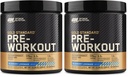 Optm Nutrition Gold Standard Pre-Workout, ויטמין D לתמיכה ב- Immune, עם Creatine, Beta-Alanine ו- Caffeine לאנרגיה, Keto Friendly, Blueberry Lemonade, 30 משרתים (Pack of 2)