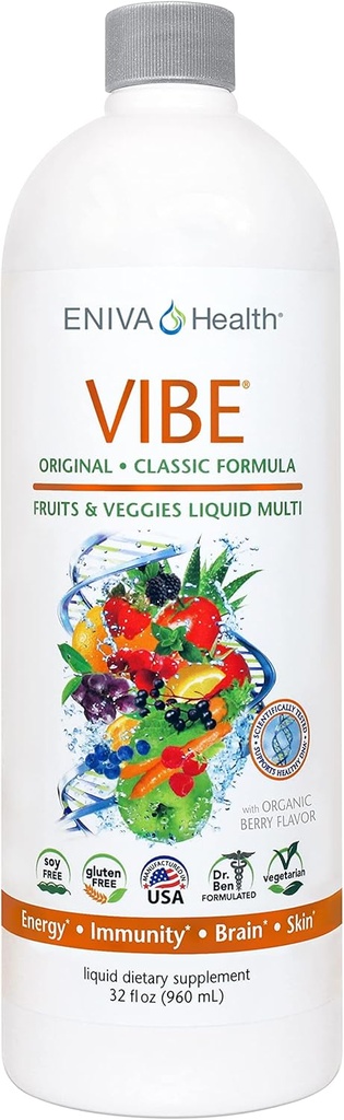 Eniva Vibe Original מינרלים תוסף | תמיכה מלאה ב- Spectrum Daily Multivitamin