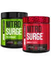 מפעל ג'ק Nitrosurge Pre-Workout in Watermelon & Fruit Punch Nitrosurge Shred Thermogenic Pre-Workout for Men & Women
