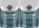 גן החיים Creatine Monohydrate אבקה עבור נשים וגברים, Micronized Pre Workout עם פרוביוטיקה עבור שריר, כוח, ספורט Amino אנרגיה, כ 60 קל לערבב לשרתים לא משועבדים, (Pack של 2)