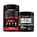ProSUPPS הייד Nightmare Intense Energy Pre-Workout, Blood Berry ו- Creatine 300 Bundle