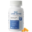 NAC תוסף 900 מ"ג - Liverנקה Detox & תיקון, Antioxidant & cell Health, אלכוהול אבטחה תמיכה - N-Acetyl Cysteine קפסולות עם חלב זה, Turmeric, Dandelion & Artichoke - 120 Count Count Count Count Count Count