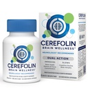 Cerefolin Brain Wellness, תזונה ממוקדת לתמיכה קוגניטיבית, משפרת את הזיכרון, Focus & ריכוז, L-Methylfolate, NAC, B12, Neurologist מומלץ (30 הרוזן)