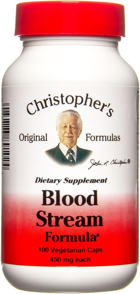 DR.CHRISTOPHER'S Formulas Blood Stream Formula, 100 Cap Cap Cap Cap