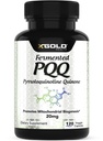 Promented PQQ (99.7%+ טהור) - תמיכה מיוכוניאלית, אנרגיה Boost, Heart & Brain Health, Better Sleep - Non-GMO