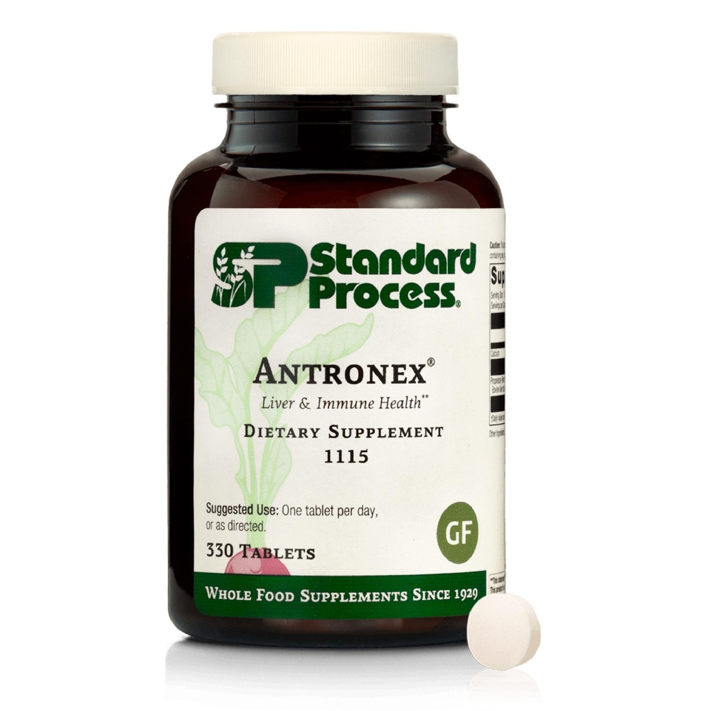 תהליך סטנדרטי Antronex Liver Health Dietary - Gluten-Free, non-Dairy, non-Soy & non-Grain Immune Care - 330 Tablet