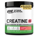 Optimum Nutrition Creatine Monohydrate Plus אבקת, Strawberry Peach Flavored Creatine Performance בלנדר, עם אלקטרוליטים עבור הידרציה, תוספות ויטמינים, 40 משרתים, 360 גרמות (Packaging May Vary)