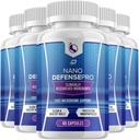 NanoDefense Probiotic תוסף - NanoDefense Pro Advanced Formula for Healthy Nail Support כמוסות כוח מקסימלי לנשים (5 Pack - 300 קפסולות)