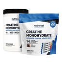 חומרים מזינים Micronized Creatine Monohydrate 500 גרמים ו 20 Stickpacks (Variety) Bundle
