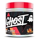 Ghost Pump Nitric Oxide אבקת, Peach - 40 משרתים - סוכר חינם Stim-Free Pre-Workout תוספי - L-Citrulline, Arginine Nitrate & L-Glutathione - Soy & Gluten-Free, טבעוני