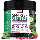 כוח גורם חכם ירוק יותר אבקת Superfoods לתמוך Digest, Gut Health, Bloating, Greens אבקה עם Probiotics, Prebiotics, Enzymes, & Fitogens, Pomegranate Berry, 30 משרתים