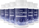 FlowForceMax Herbal Support Supplement - Natural Plant-based Formula with Saw Palmetto Extracted