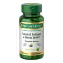 Nature's Bounty Mental Fatigue and Stress Relief, Rhodiola תוסף, 400 מ"ג, קפסולות, 30 Count