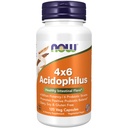 עכשיו תוספי מזון, Acidophilus 4X6, 4 מיליארדפוטנטיות עם 6 Probiotic Strains, Strain מאומת, 120 קפסולות Veg