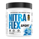 Nitraflex Sport Blue Raspberry Pre-Workout אבקת, Banned Substance Free, Informed Choice Certified, Hydration, Citrulline, Beta-Alanine, Betaine, 20 משרתות