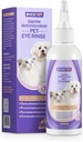 HICC PET Dog Eye Drops 5.1 טיפות עיניים oz עבור כלבים וחתולים Vet-Recommend כלב טיפול דלקת עיניים כדי Soothe זיהום אלרגיה אלרגיה אלרגיה, Relieve עיניים ורוד עיניים, Pet Tear Stain ניקויer