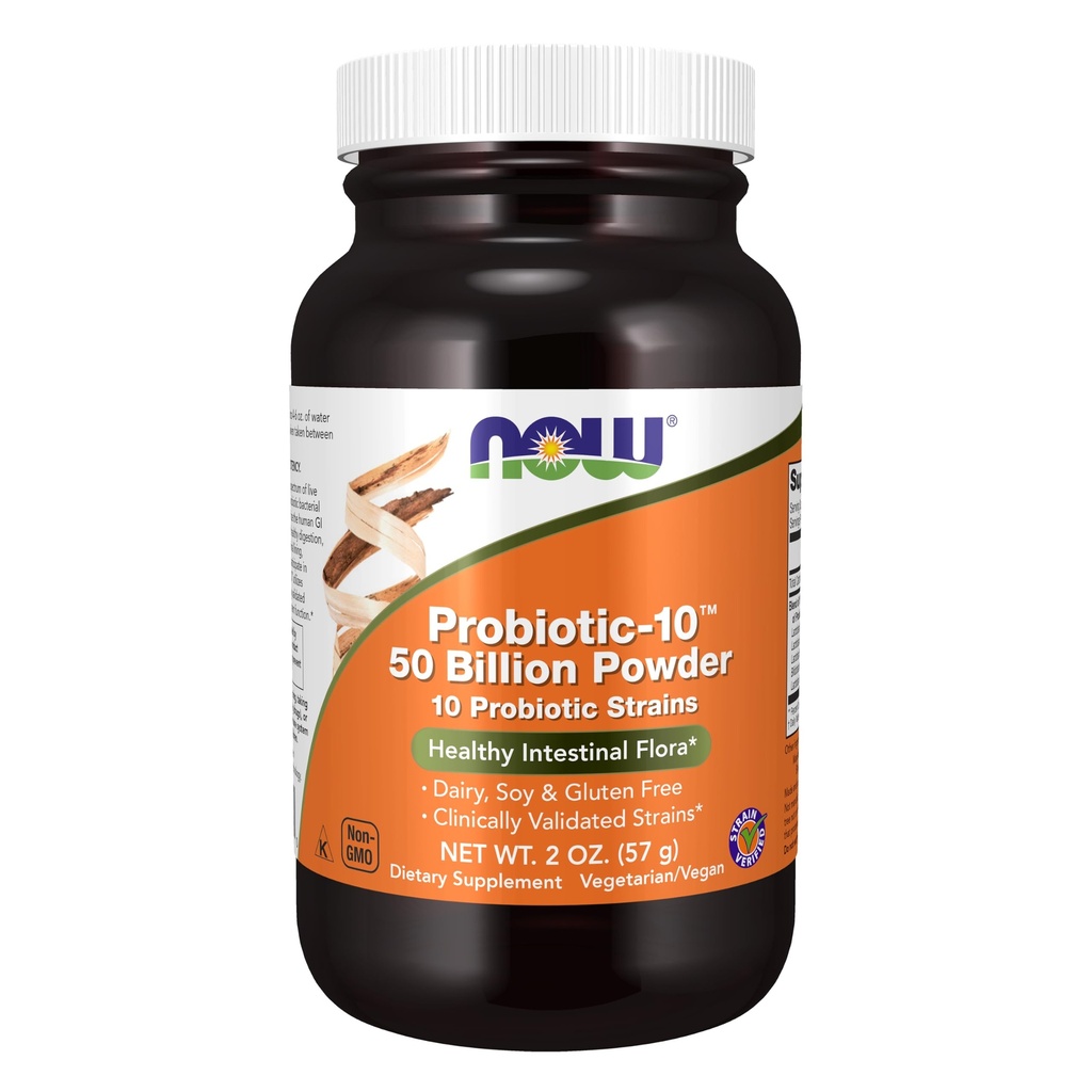 Now Foods Probiotic-10, 2 Oz