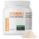 Bronson ויטמין C אבקת Pure Ascorbic Acid Soluble Fine Non GMO Crystals - מקדם מערכת החיסון בריאה והגנה על תאים - אנטי חמצון חזק - 1 קילגרם (2.2 Lbs)