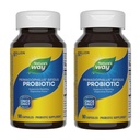 Nature's Way Primadophilus Bifidus Probiotic, Supports Digestive פלורה*, 5 מיליארד Live Probiotic Cultures לכל קפסולה, Lactobacilli, Bifidobacteria, 90 קפסולות (Packaging May Vary) - 2 Pack
